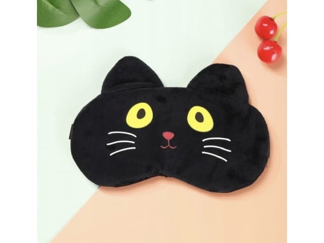 Opaska na oczy kot maska do spania snu lotu